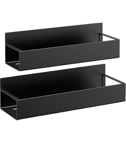 Beibijio Porta Bombolette Da Parete, 2 Pezzi Da 5 Slot – Supporto Resistente Per Spray E Aria Compressa, Ideale Per Garage, Negozio E Casa