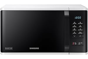 Samsung MS23K3513AW Solo Microwave, 800W, 23 Litre, White
