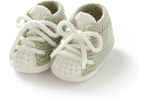 DovFanny Stivaletti Neonato in Maglia Morbida Caldi e Accoglienti Prime Scarpe per Bambini Ragazzo Ragazza