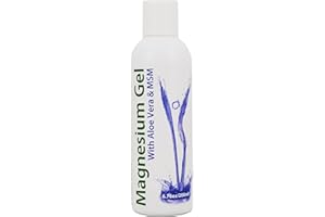 ‎HEILTROPFEN Magnesiumgel mit Aloe Vera und MSM | 6,76 oz - 200 ml Gel | Reines Magnesiumchlorid | Bio Aloe Vera | Heiltropfen®