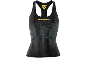 SMMASH Tank-Top für Damen, Top Ärmellos für Sport Outdoor OCR Cross-Training Fitness Yoga Gym, Atmungsaktives Funktionsshirt, Sporttop, Sportshirt, Professionelle Sportbekleidung