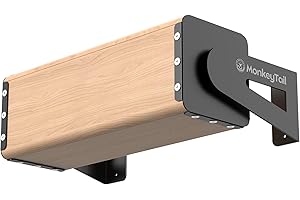‎MONKEYTAIL MonkeyTail Original Climbing Backboard Rolling Verstellbares Trainingsboard Montagebrett Halterung für Klettertraining