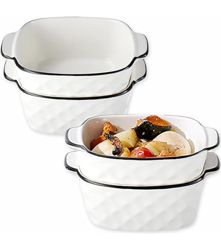 Ovenschaal Klein, Keramiek, Bakvorm Ovenvorm Met Keramische Handgrepen Kleine Oven Voor Lasagne Tiramisu 2786373368