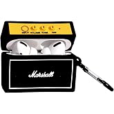 EWEC AirPods Pro 3. Nesil Uyumlu Fig&uuml;rl&uuml; Darbe Emici ve Koruyucu Silikon Kulaklık Kılıfı (Retro Hoparl&ouml;r)