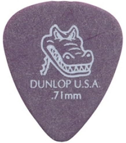 Lot De 12 Médiators Guitare Tiger + Boîte Métal - Celluloïd, Calibres 0.46mm/0.71mm/0.81mm - Pour Débutants Et Pros