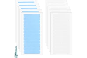 APAUSVCM 120 Stück Ersatztapes Klebestreifen,Ersatztapes für Tape Hair Extensions,Doppelseitiges Klebekraft Haar Klebeband,Klebeband für Haarverlängerungen,Perückenband,Klebekraft Haar Klebebande für Perücke