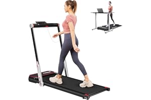 ‎TVDUGIM Laufband für Zuhause, Walking Pad, Laufband Schreibtisch für Zuhause und Büro, 1-12 KM/H mit Fernbedienung LCD-Anzeige