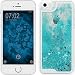 Produktbild PhoneNatic Case für Apple iPhone SE Hülle blau Stardust Hard-case für iPhone SE + 2 Schutzfolien