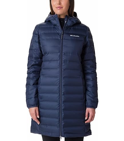 Columbia Dames Pike Lake 3 jas met capuchon, puffer jas met capuchon, zwart, S