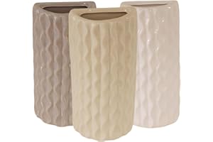 MAURY'S IL NUMERO UNO DEL RISPARMIO Maury's Set di 3 Umidificatori Evaporatore d'Acqua per Termosifoni in Ceramica Efficienza Design Moderno Colori Assortiti (ONDULATO)