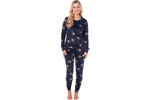 KATE MORGAN Womens Pyjamas Warm Fleece Pyjamas for Women Sets Pjs S-XL | Soft Twosie Pyjama Set for Ladies Gifts for Her