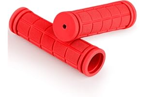 HASAGEI Manopole per bicicletta ergonomiche per manubrio, 1 paio di impugnature antiscivolo in gomma morbida