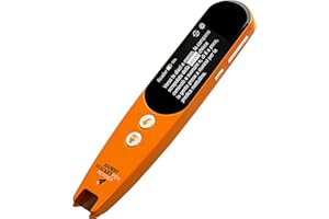 JOURIST Reader 3. Penna a Lettura Offline per Bambini e Adulti Con Difficoltà Come Dislessia/LRS. Touch Screen, Righello Incluso, Voce Tramite Cuffie e Altoparlanti