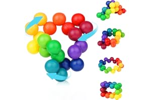 Ainiv 3D Puzzleball Sensorisches Spielzeug - Variety Stressabbauball, Massagebälle Handtrainer, Zum Abbau von Stress, Angstzuständen, Autismus - Lustiges Pädagogisches Spielzeug (Klein)