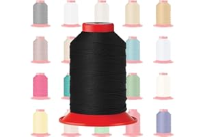 ‎NÄHMIT Nähmit - Amann Serafil 20 600m - Schuhmachergarn Sattlergarn Polstergarn sehr reißfestes Nähgarn (01-4000)