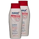 ISANA V&uuml;cut S&uuml;t&uuml;%10 &Uuml;re I&ccedil;erikli &Ccedil;ok Hassas Cilt 250 ml 2 Adet