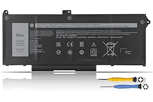 ‎K KYUER K KYUER 63Wh RJ40G Laptop Akku für Dell Latitude 14 5420 Latitude 15 5520 Precision 15 3560 Mobile Workstation P137G P104F P137G001 P104F001 P104F002 075X16 01K2CF WY9DX 0WK3F1 0M3KCN Notebook Battery