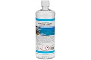 CENTURION 5 x Bioethanol – mit einer Blauen Lagune Duftnote - 5 Liter in 1 Liter Flaschen