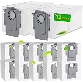 Roborock Q Revo/Q Revo Pro/Q Revo MaxV/QRevo Curv/QV 35A/35S/QR/S8 MaxV Ultra/QRevo S/Qrevo Maste/Elektrikli S&uuml;p&uuml;rge i&ccedil;in 12 