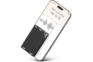 GLRACD Grabadora de voz digital de 64 GB, capacidad de grabación de 750 horas, dispositivo de grabación con reproducción, se puede utilizar como MP3, adecuado para reuniones, conferencias, color negro