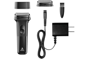 Andis 562711 inFORM Kit rasoio con lamina in titanio, batteria agli ioni di litio a lunga durata, rasatura liscia con filo/cordless, ricaricabile, nero
