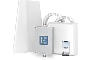 ‎ORBOCOM ORBOCOM Handy Signalverstärker 4G 3G Support Band 1/3/8 For T-Mobile,Vodafone,O2,E-Plus 4G Mobilfunk Signalverstärker Unterstützt die Verwendung durch mehrere Benutzer, verbessert die mobile Netzwerka