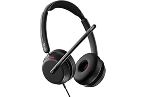 EPOS IMPACT 860T - Doppelseitiges kabelgebundenes USB-C & USB-A-Headset mit Noise-Cancelling-Mikrofon, Microsoft Teams zertifiziert, Super-Wideband, bequeme Passform, ideal Büro- & Home Office Profis