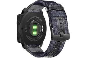 OTOPO Kompatybilna bransoletka Garmin Instinct/Instinct 2, 22 mm, trwała, nylonowa bransoletka do zegarka Garmin Instinct Tactical/Esports/Solar/Tide