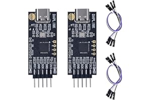 Hailege DAPLINK Burner Simulation Download Support Most Cortex-M Chips SWD Virtual Serial Port Replace CH340 CP2102 STLINK STM32 Burner PL2303 USB to TTL 5 V USB C Power