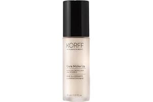 Korff Make Up, Base Illuminante Viso con Acido Ialuronico e Vitamina E, Idratante, 30 ml