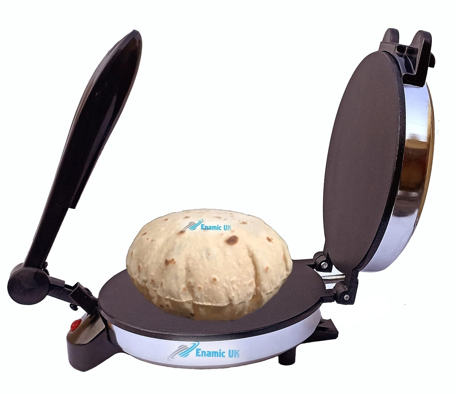 Enamic UK Roti Maker Electric Automatic | chapati Maker Electric Automatic | Roti Maker Non Stick PTEE Coating Roti/khakhra/P
