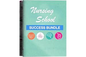 Buyaole Nursing School Success Bundle,Nursing School Notes Success Made Paper Notebook, Recording Enthusiasts，Nursing School Success Bundle Nurse Well Versed,Nursing School Essentials