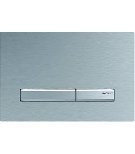 Geberit Abdeckplatte Sigma01 Chrom – Für 2-Mengen-Spülung UP320/UP300