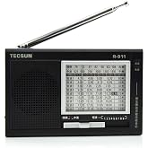 Tecsun R-911 D&uuml;nya Radyosu, Siyah