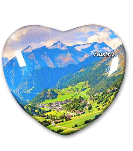 Weissensee Lake Oostenrijk Magneet Reizen Souvenir 3D Kristal Glas Collectie Gift Koelkast Magneet