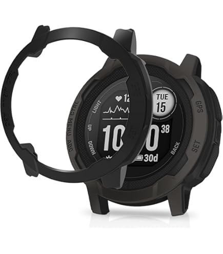 Savvies - Protecteur D'écran En Glas Pour Garmin Instinct 2X Solar Tactical Edition
