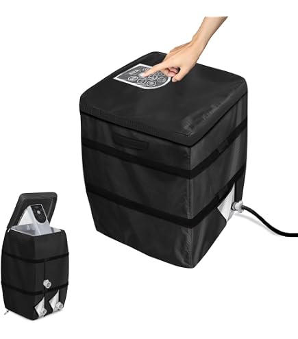 Housse De Protection Pour Pompe De Chauffage De Spa - Imperméable Oxford 600D - Taille 41x38x55 Cm - Noir - 11