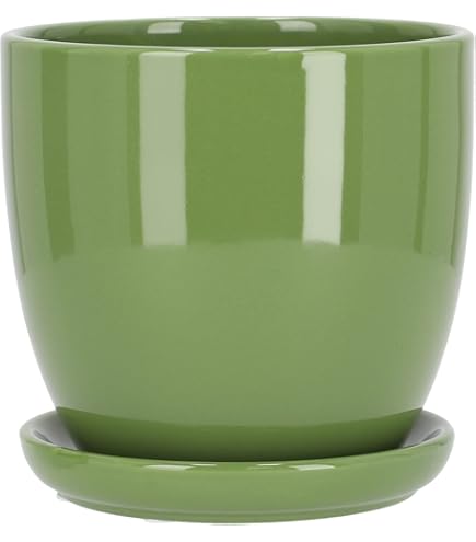 Vaso Per Piante In Argilla Grigio 34 X 34 X 33 Cm Per Interni Ed Ester Resistente Alle Intemperie