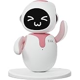 Eilik &ndash; Robot de Escritorio Interactivo con Personalidad, Animaciones Expresivas y Reacciones al Tocar, Mini-Juegos, Peque&ntilde;o