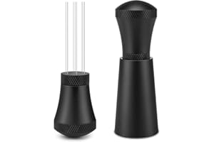 Csuntikulo WDT Tool, Aufgerüstet WDT Tool Espresso Nadel mit 7 Feinen Nadeln, Kaffee Tamper Espresso Nadel, Kaffee Zubehör, Espresso Kaffeerührer, Espresso Kaffeerührer für Barista