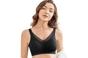 CYTMTZGA Mastektomie-BH Nahtloser Alltags Prothesen Taschen BH für Brustprothese Brustformen