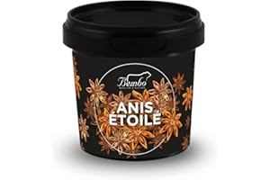 BEMBO QUALITÀ D'AUTORE Anis étoilé Bembo 20 g - Épice au Goût Doux avec un Arrière-Goût de Cannelle et Clou de Girofle - Idéale pour Viandes, Poissons, pour Sucrer Thés et Cafés - la plus Utilisée dans la Cuisine Orientale