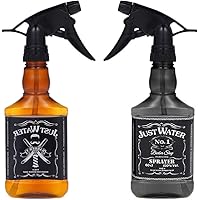 2Pcs Friseur Spray Bottlle, 300ml Friseur SprüHflasche, Salon Barber Haar Werkzeuge WassersprüHer Flasche,Einstellbarer…