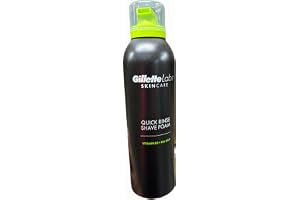 Gillette Labs by Gillette Rapid Foaming Shave Gel, Cools to Soothe and Helps Protect Against Shaving Irritation, Easily Rinses Off, 198ml