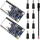 Youmile Pack of 2 20 V 5 A USB-C PD2.0 PD3.0 to DC Bait Module Quick Charge Type-C Socket for Input Current Trigger Module wi