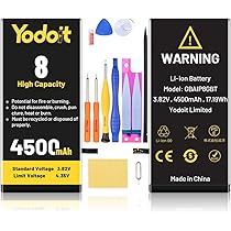 Yodoit Schermo Ricambio Per IPhone 8 | LCD E Digitizer Nero, Con Kit Strumenti, Compatibile A1863/A1905/A1906 - Foto 5