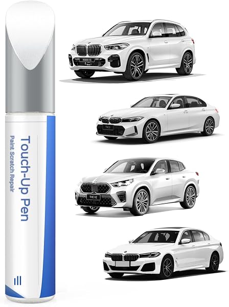Pintura de retoque para BMW - Correspondencia exacta - Reparación de arañazos y escamas - Blanco Alpino (300) - 1