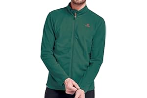 Athl Dpt. Maglia Pile Uomo Micropolar Fleece Full Zip - Maglia in Micropile per Sci Sport attività all'aperto Tempo Libero Lavoro Invernale