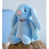 Sleeping Friend BOW TIE Long Ear Bunny Plush Rabbit 65cm Blue