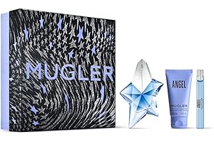 Mugler Angel, Eau de Parfum, Gourmand Ambery Oriental Fragrance With Bergamot, Praline, Patchouli and Vanilla Notes, Refillable Iconic Star Bottle, Perfume for Women